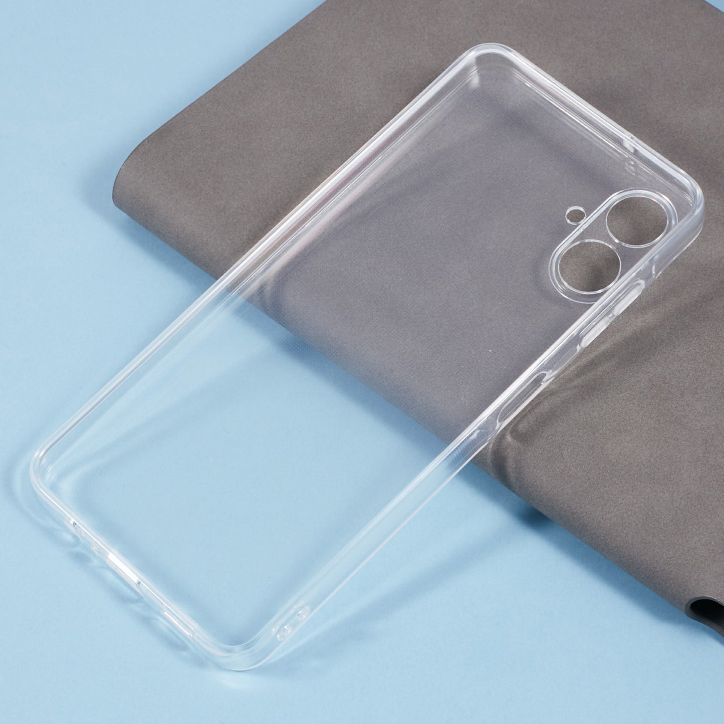 For Samsung Galaxy A06 Case Watermark-Free 2.0mm Clear Phone TPU Cover