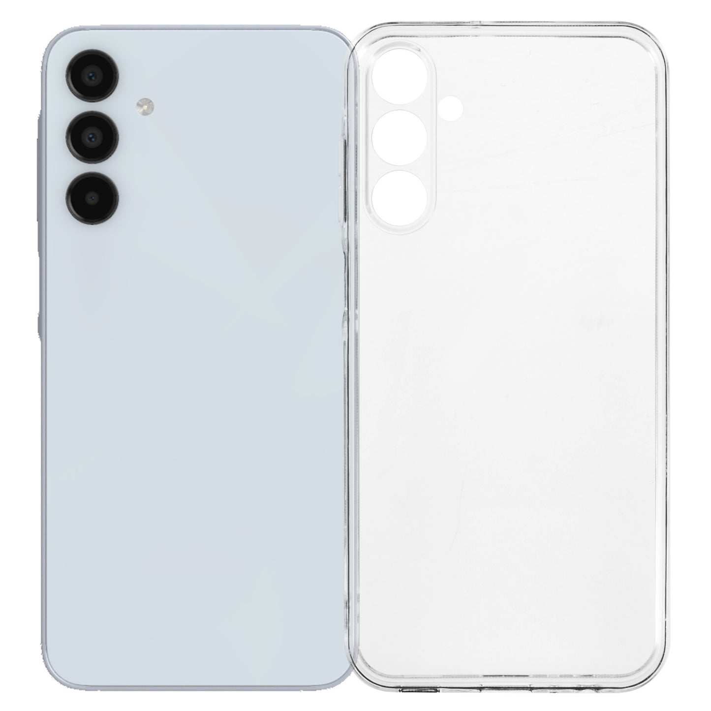 For Samsung Galaxy A16 5G / A16 4G Case Watermark-Free 2.0mm Clear Phone TPU Cover