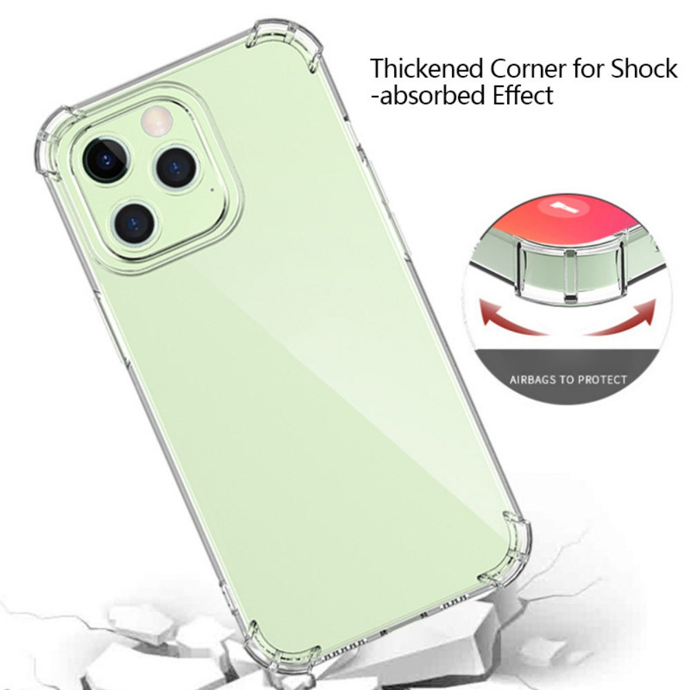 Bulk Buy For Samsung Galaxy A06 Clear Phone Case Reinforced Corner TPU Cover (Precise Cutout)
