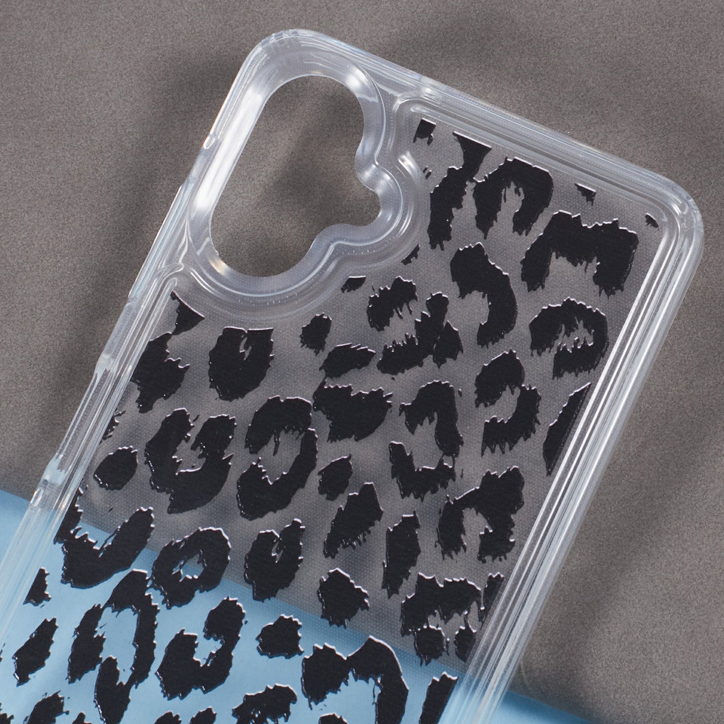 For Samsung Galaxy A06 TPU Case Pattern Printing Shockproof Airbag Phone Cover - Small Leopard