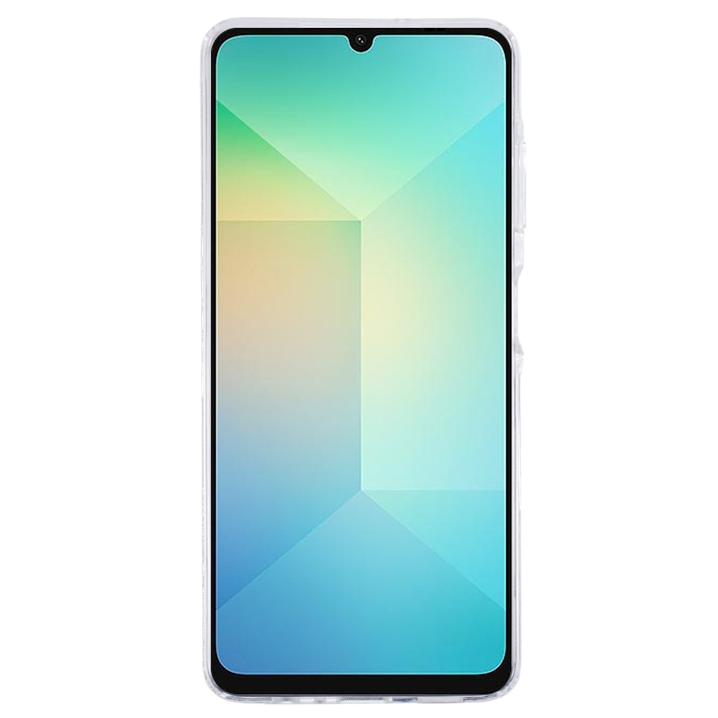 For Samsung Galaxy A06 Case TPU Flower Printing Pattern Air Cushion Design Protective Cover - KS2