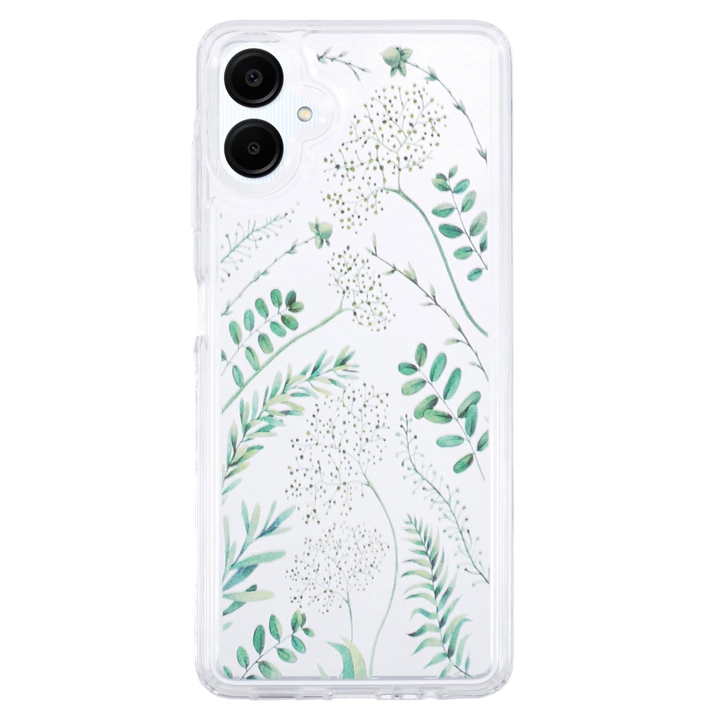 For Samsung Galaxy A06 Case TPU Flower Printing Pattern Air Cushion Design Protective Cover - KS6