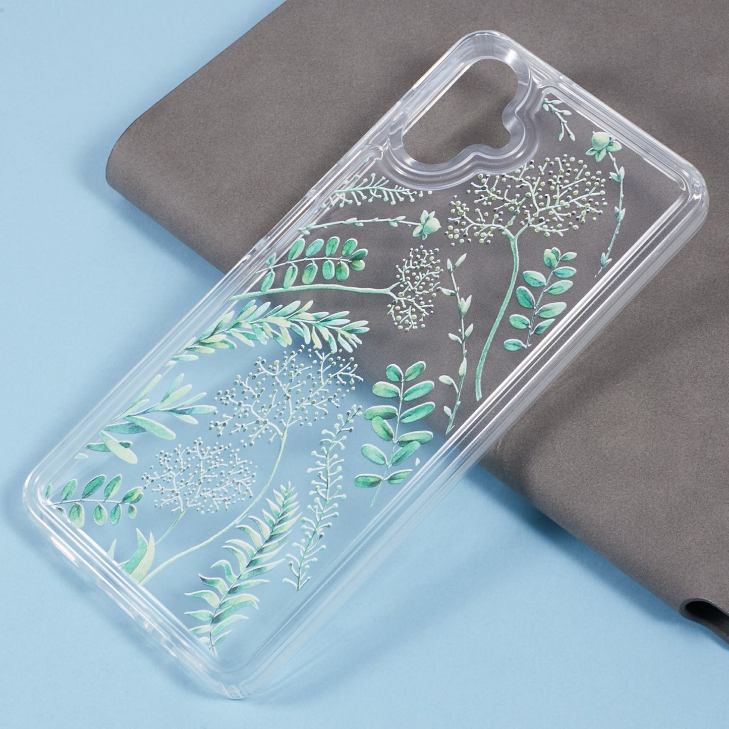 For Samsung Galaxy A06 Case TPU Flower Printing Pattern Air Cushion Design Protective Cover - KS6