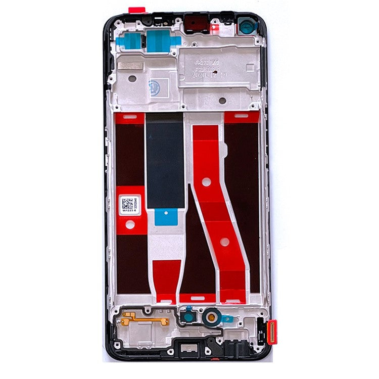 For Oppo A94 4G / Reno5 Lite Grade S OEM Disassembly AMOLED Screen and Digitizer Assembly + Frame Replacement Part (Without Logo)