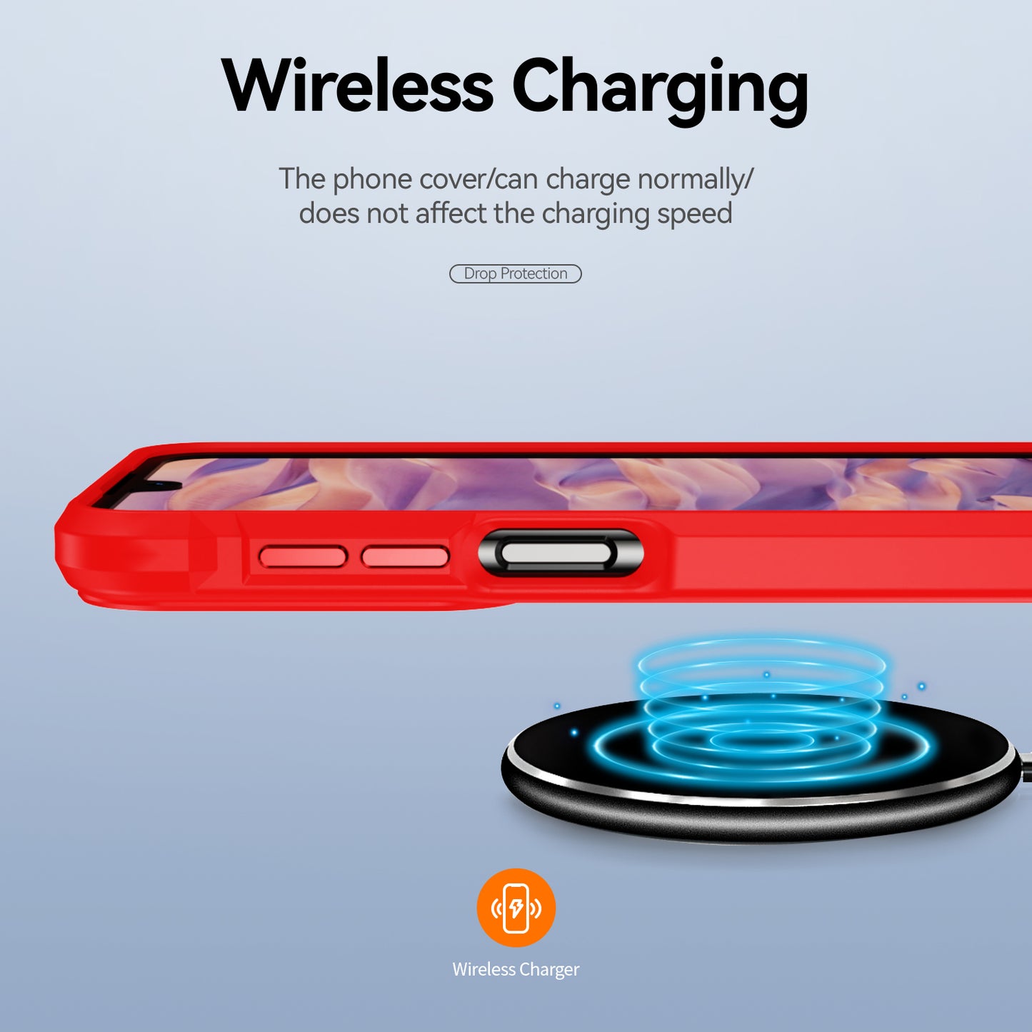 For Samsung Galaxy A16 5G / A16 4G Case Anti-Drop Alloy Lens Frame PC+TPU Phone Cover - Red