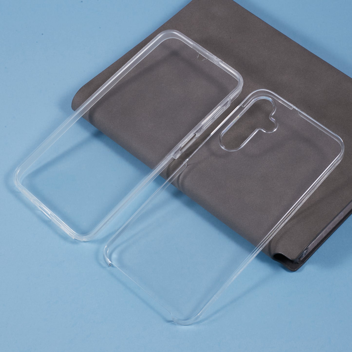 For Samsung Galaxy A16 5G / A16 4G Case TPU Frame Clear Acrylic Back Phone Cover with PET Film