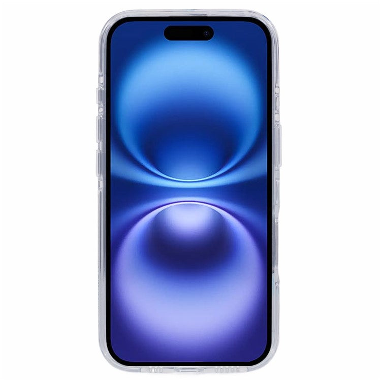 YOUNGKIT For iPhone 16 Case Rotating Magnetic Kickstand TPU+PC Phone Cover