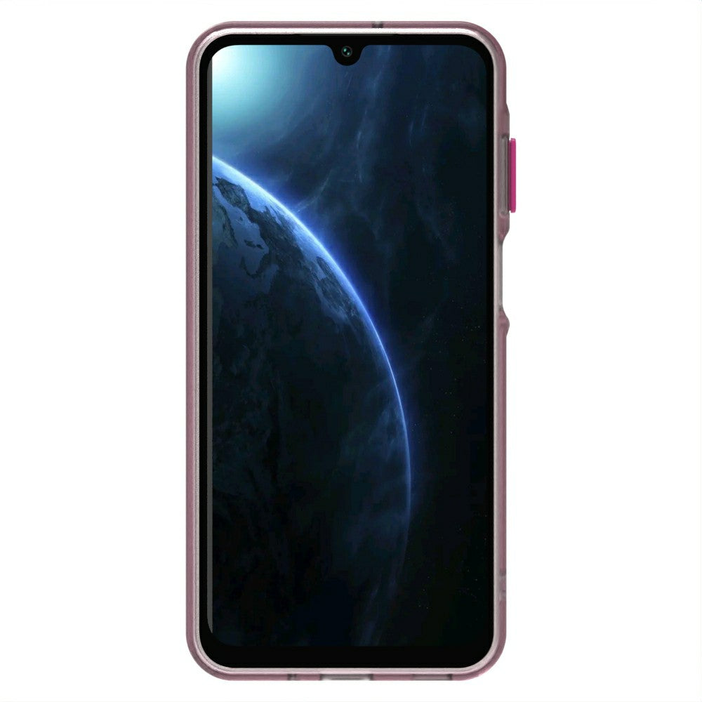 Candy Series For Samsung Galaxy A16 5G / A16 4G Case Compatible with MagSafe PC+TPU+PET Anti-Drop Phone Cover - Red