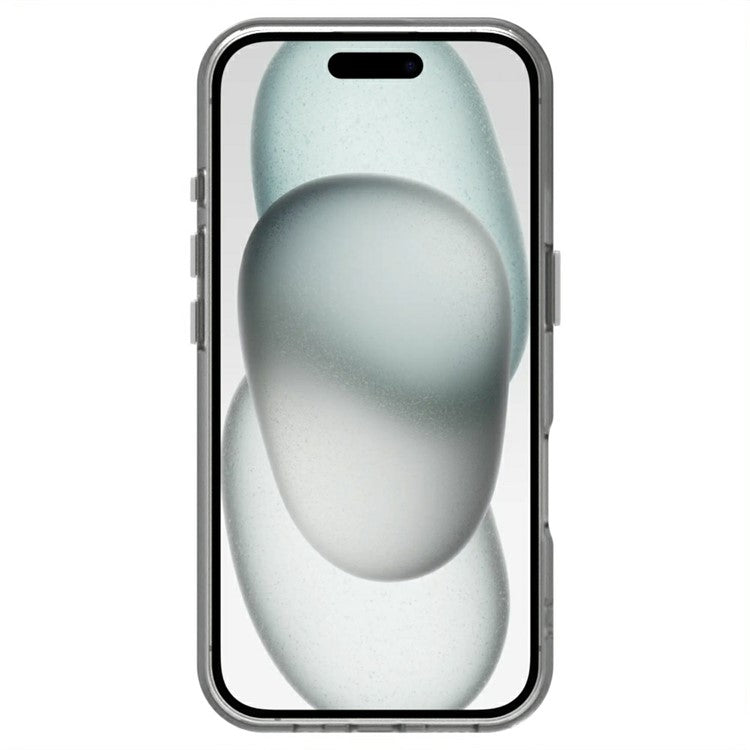 Candy Series For iPhone 16 Plus Case Compatible with MagSafe PC+TPU+PET Anti-Drop Phone Cover - White