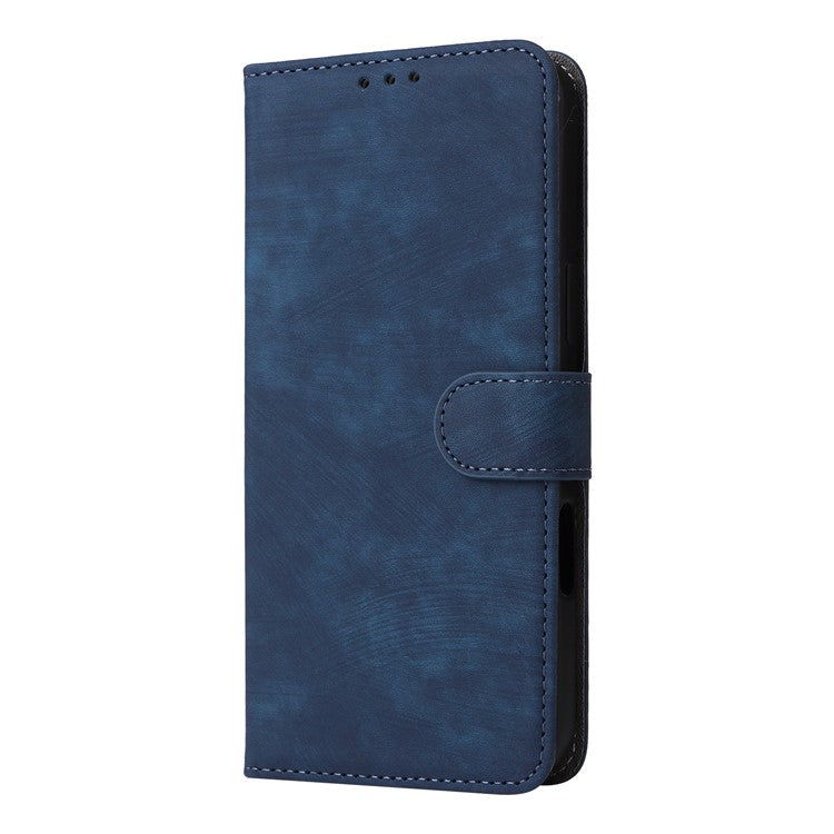 For Infinix Zero 40 5G X6861 Wallet Case RFID Blocking PU Leather Cover Stand View - Blue
