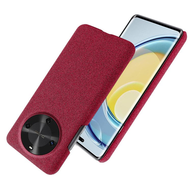 For Huawei Maimang 30 5G Case Cloth Texture Anti-Scratch Protective PC Phone Cover - Red