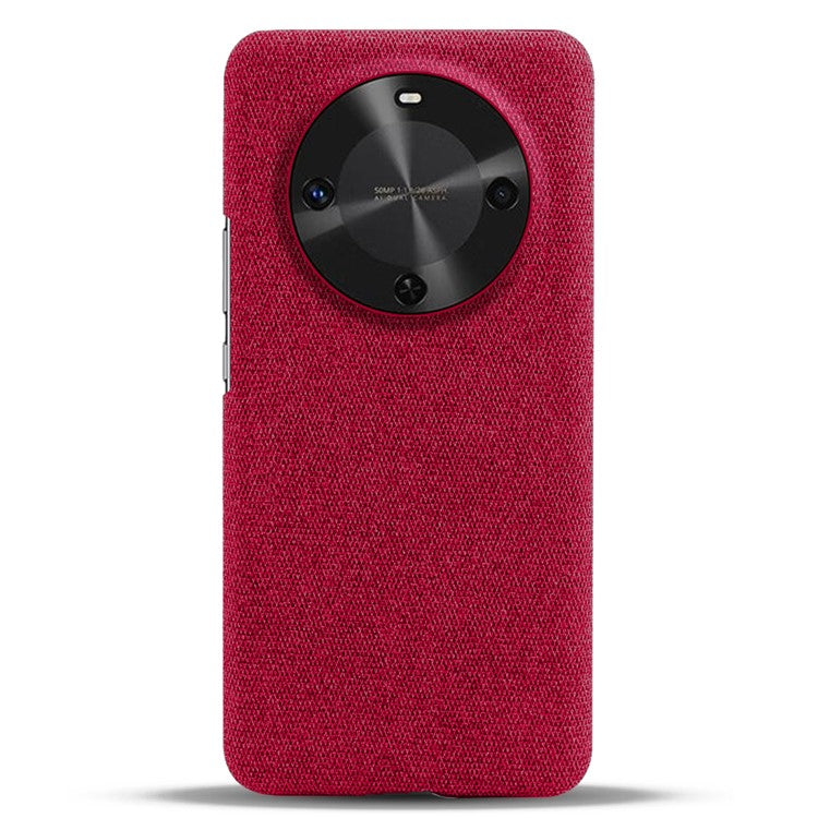 For Huawei Maimang 30 5G Case Cloth Texture Anti-Scratch Protective PC Phone Cover - Red