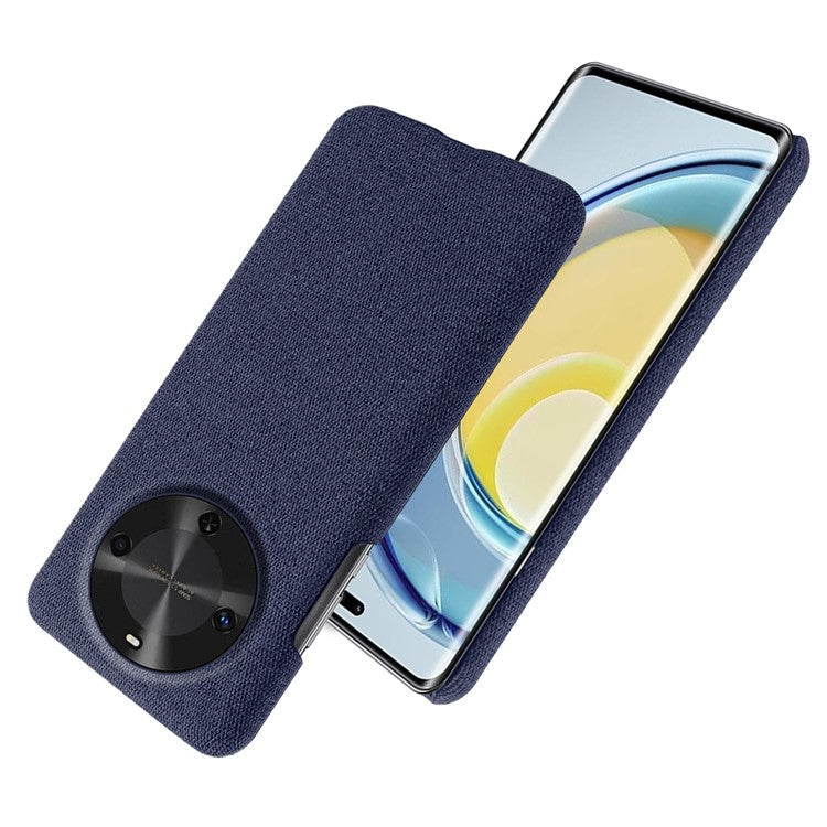 For Huawei Maimang 30 5G Case Cloth Texture Anti-Scratch Protective PC Phone Cover - Blue