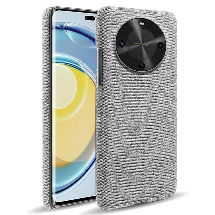 For Huawei Maimang 30 5G Case Cloth Texture Anti-Scratch Protective PC Phone Cover - Light Grey