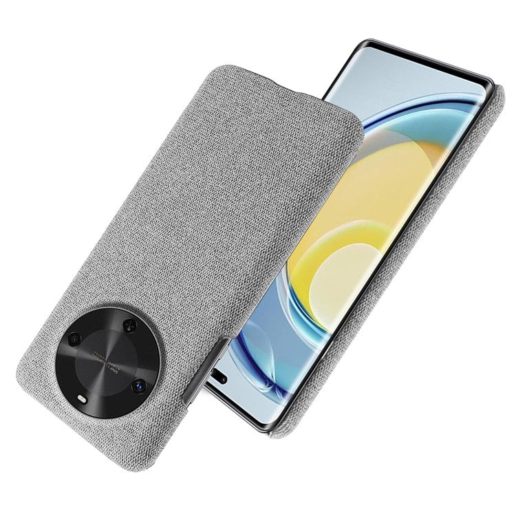 For Huawei Maimang 30 5G Case Cloth Texture Anti-Scratch Protective PC Phone Cover - Light Grey