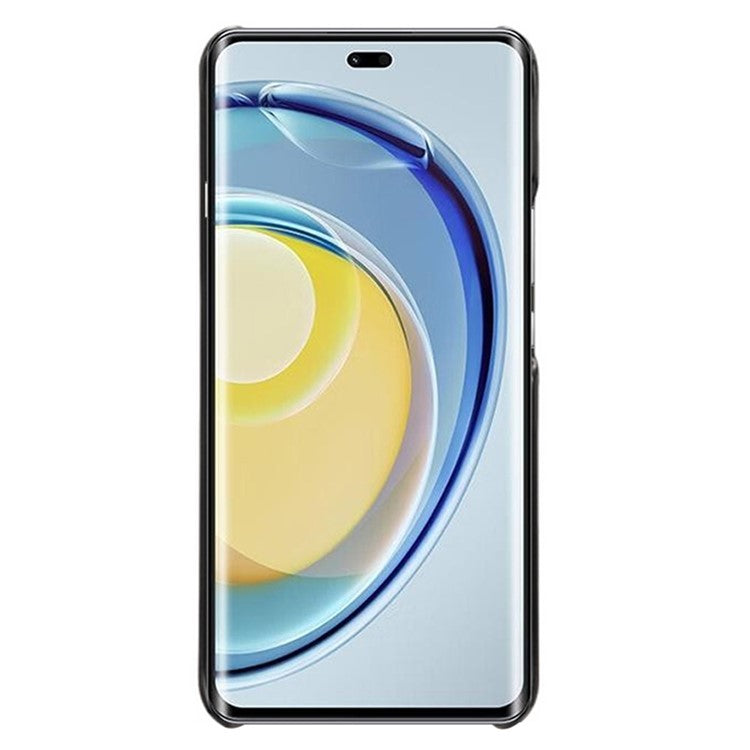 For Huawei Maimang 30 5G Case Dual Card Slots PU Leather + Hard PC Phone Cover - Black