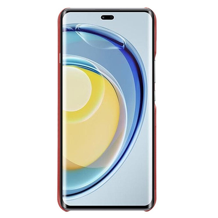 For Huawei Maimang 30 5G Case Dual Card Slots PU Leather + Hard PC Phone Cover - Red