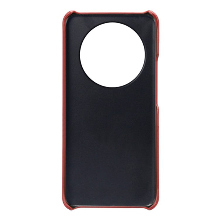 For Huawei Maimang 30 5G Case Dual Card Slots PU Leather + Hard PC Phone Cover - Red