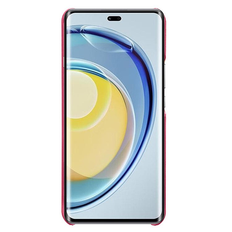 For Huawei Maimang 30 5G Case Dual Card Slots PU Leather + Hard PC Phone Cover - Rose