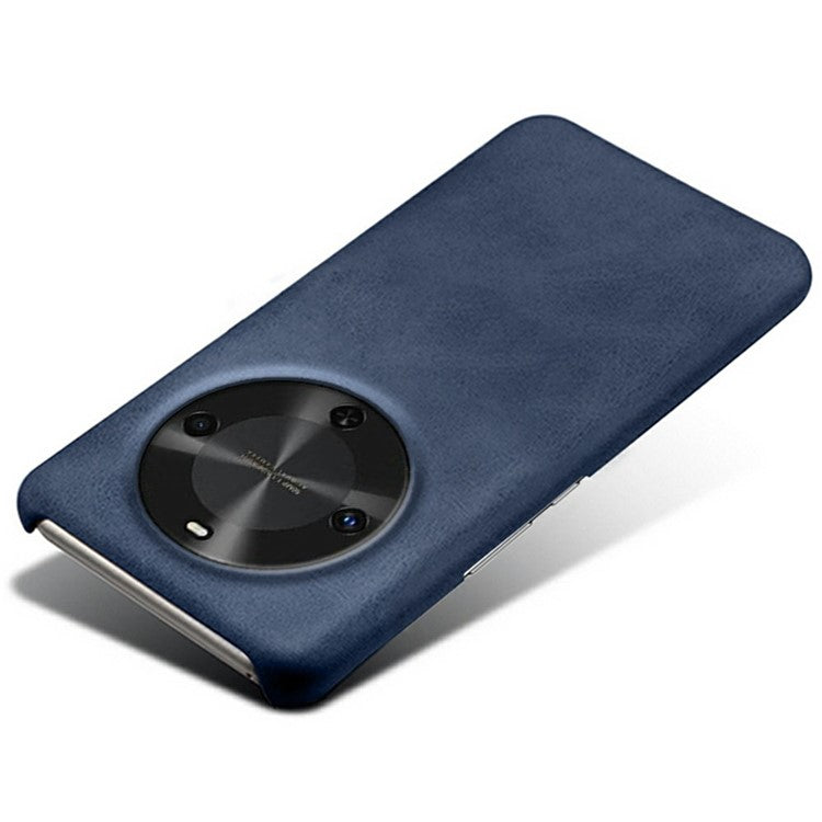 For Huawei Maimang 30 5G Case Calf Texture PU Leather Hard PC Protective Phone Cover - Blue