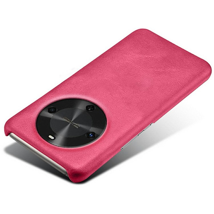 For Huawei Maimang 30 5G Case Calf Texture PU Leather Hard PC Protective Phone Cover - Rose