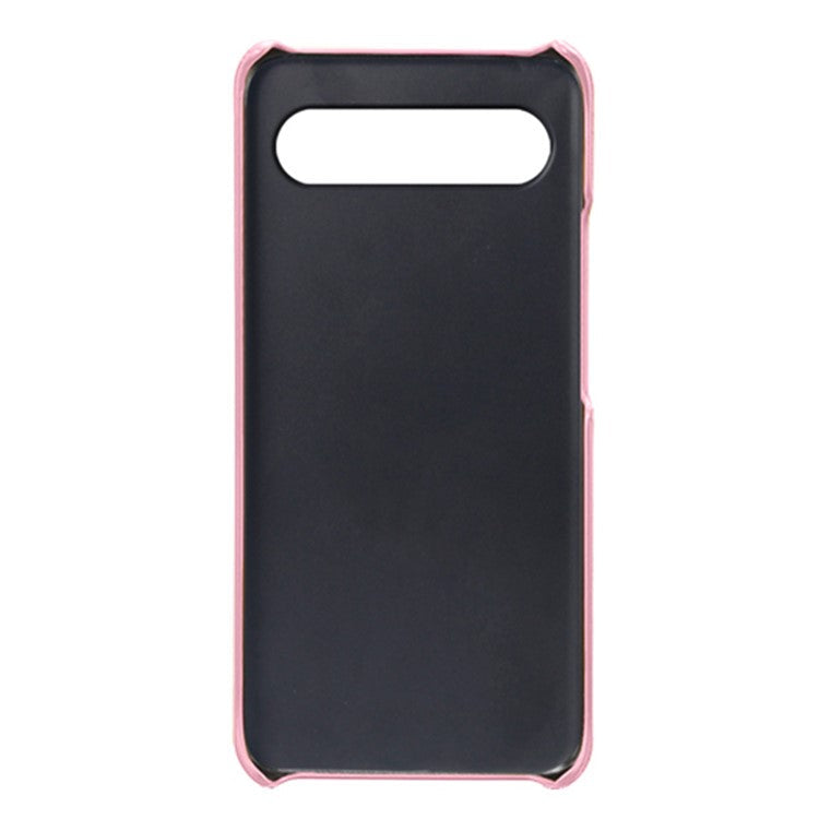 For OnePlus Nord 4 Case Dual Card Slots PU Leather + Hard PC Phone Cover - Rose Gold