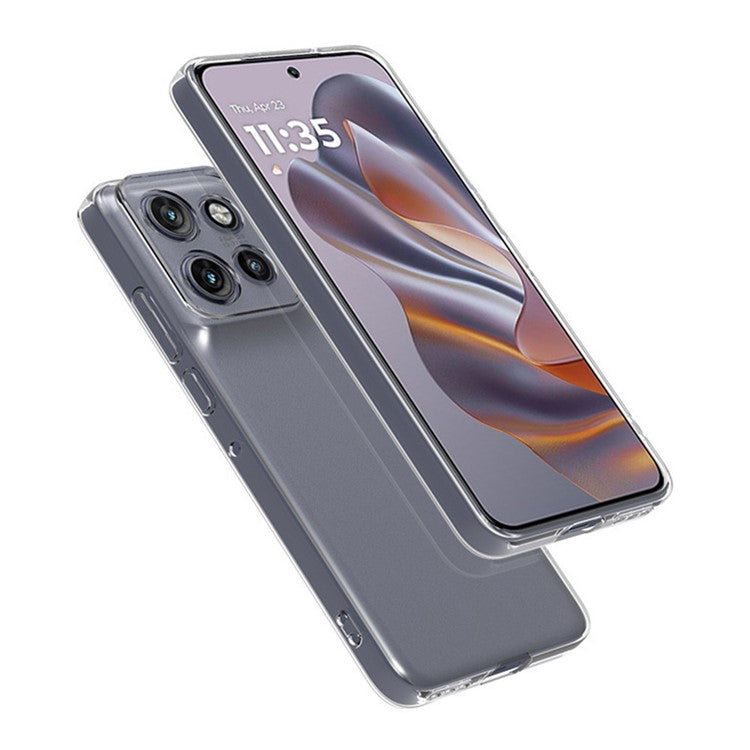 For Motorola Moto S50 5G Case Ultra-Thin Flexible TPU Clear Phone Cover