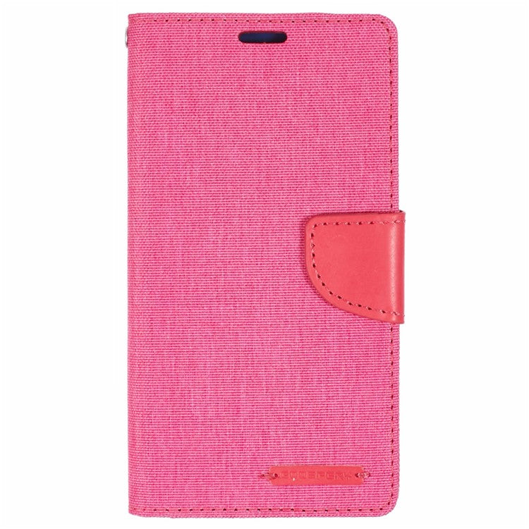 MERCURY GOOSPERY For iPhone 16 Pro Case PU Leather Wallet Phone Cover - Purple