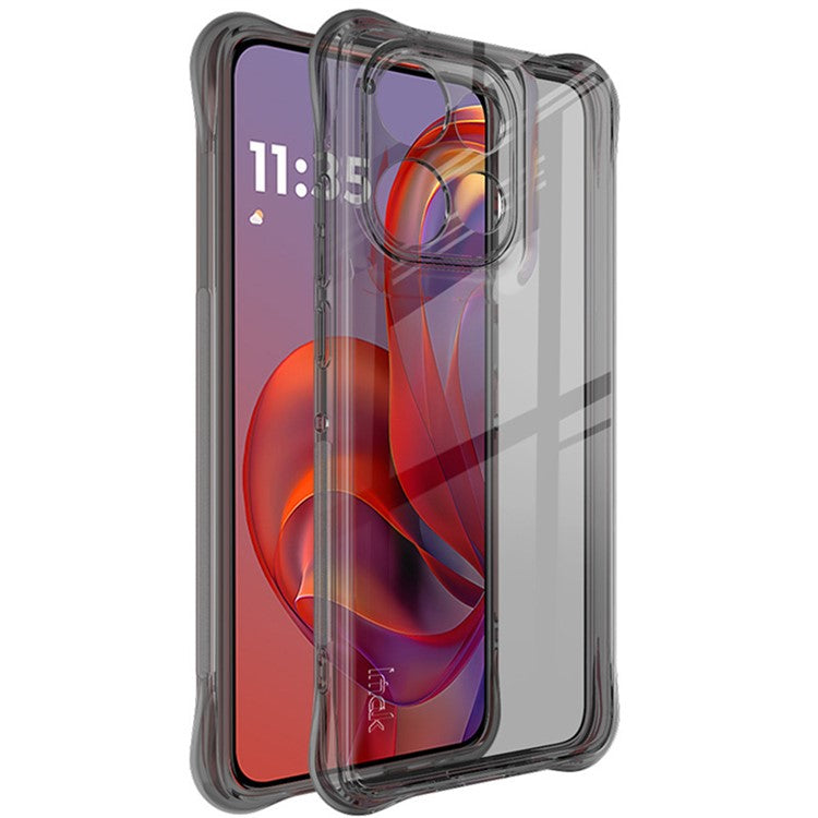 IMAK For Motorola Thinkphone 25 5G /  Moto S50 5G / Edge 50 Neo 5G Case TPU Phone Cover Airbag Shockproof Protection - Transparent Black