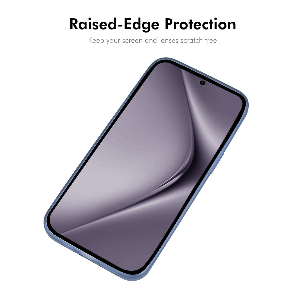 For Huawei Pura 70 ENKAY HAT PRINCE Case Matte TPU Phone Cover with Lens Film + 9H Glass Protector - White