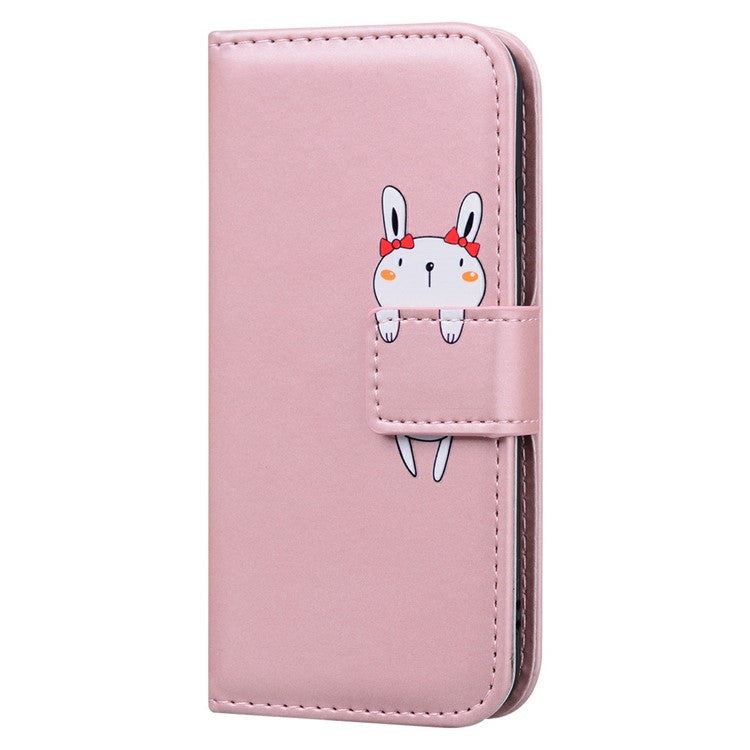 For Google Pixel 9 Pro XL Case Cartoon Pattern Wallet Leather Phone Cover - Pink