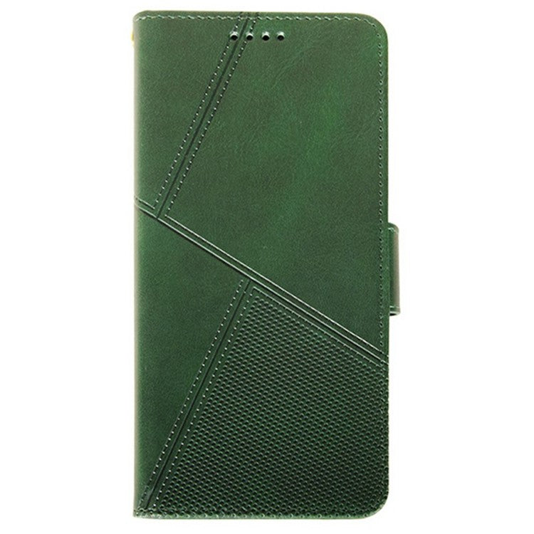 IDEWEI For Google Pixel 9 / 9 Pro Wallet Phone Case Calf Texture Stand Leather Cover - Green