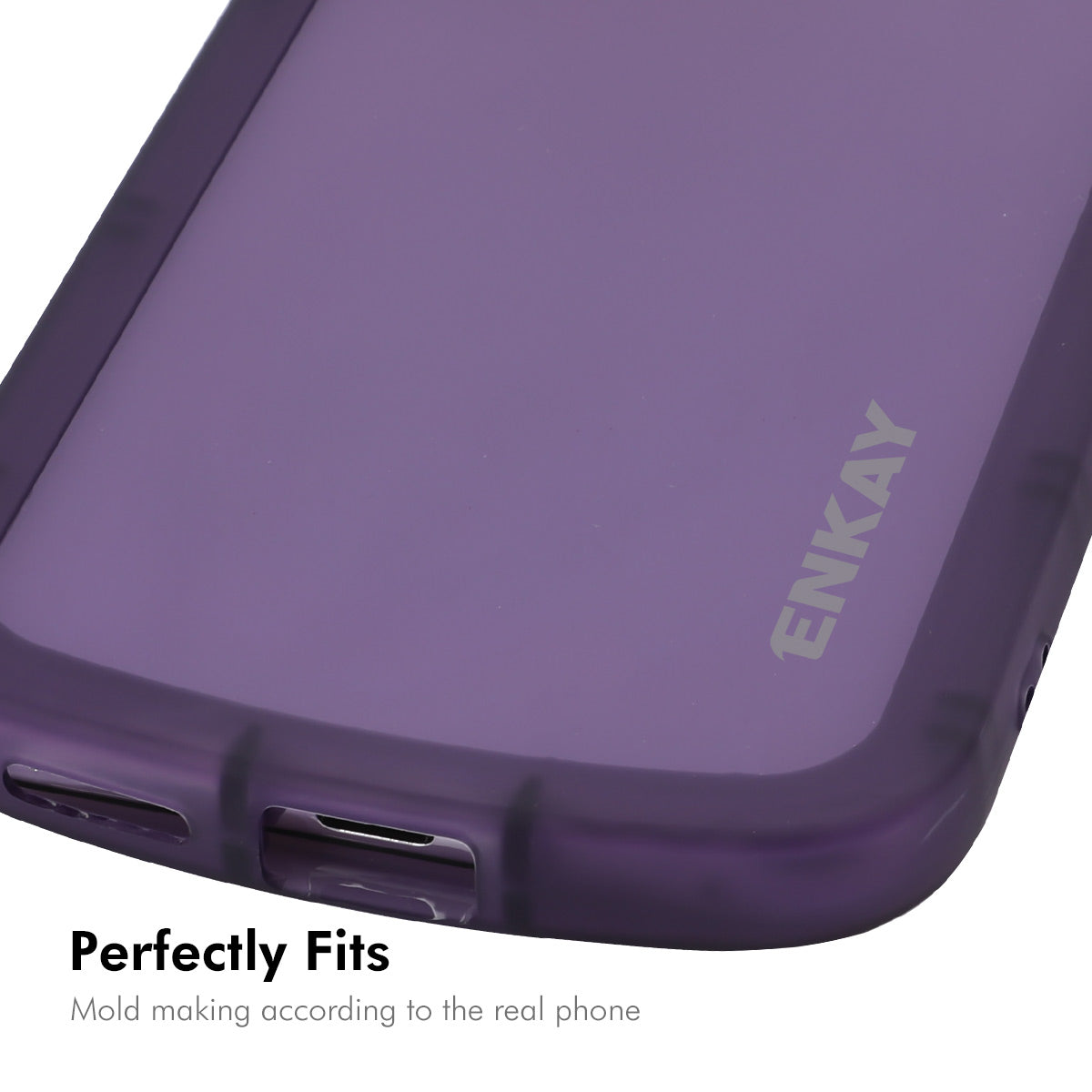 For Huawei Pura 70 ENKAY HAT PRINCE Case Four Corners Shockproof Matte TPU Phone Cover + 9H Glass Protector - Black