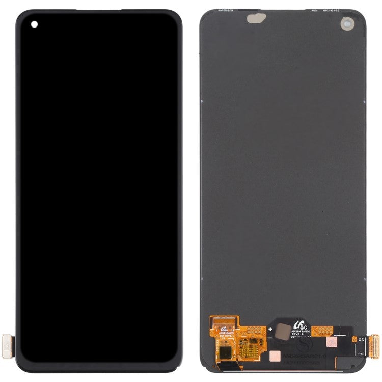 For Realme 11 4G (159.9x73.3x7.95mm) Grade C OLED Screen and Digitizer Assembly Repair Part (Without Logo)