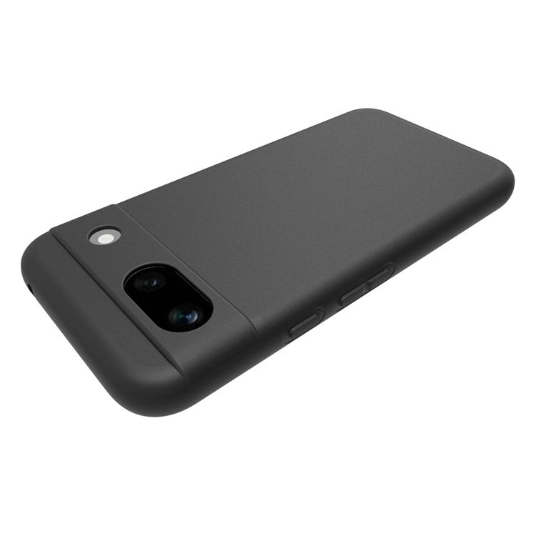 10Pcs / Pack For Google Pixel 8a Case Anti-Fingerprint Soft TPU Protective Cover - Black