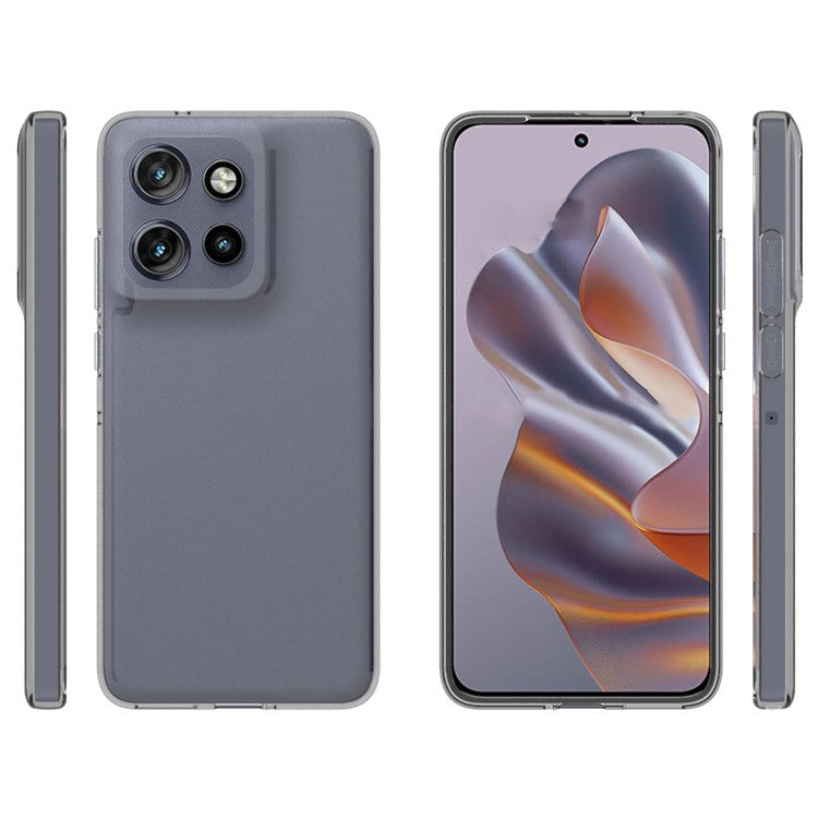 10Pcs / Pack For Motorola Edge 50 Neo 5G / Moto S50 5G / Thinkphone 25 5G Clear Case Watermark-Free TPU Protective Cover