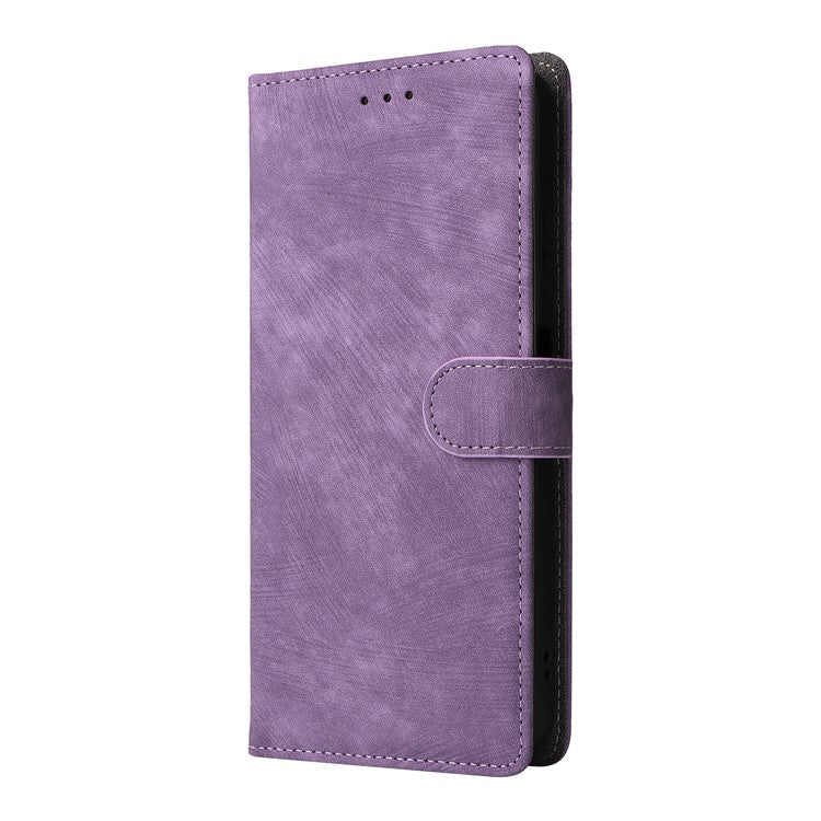 For Infinix Smart 9 4G X6532 / Hot 50i 4G X6531 Wallet Case RFID Blocking PU Leather Cover Stand View - Purple
