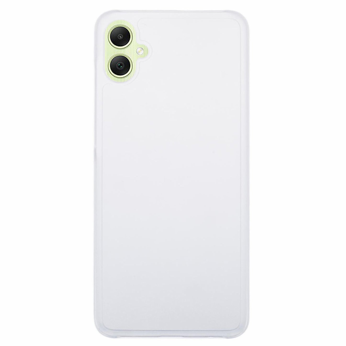 For Samsung Galaxy A06 Case Hard PC Frosted Minimalist Phone Cover - Transparent