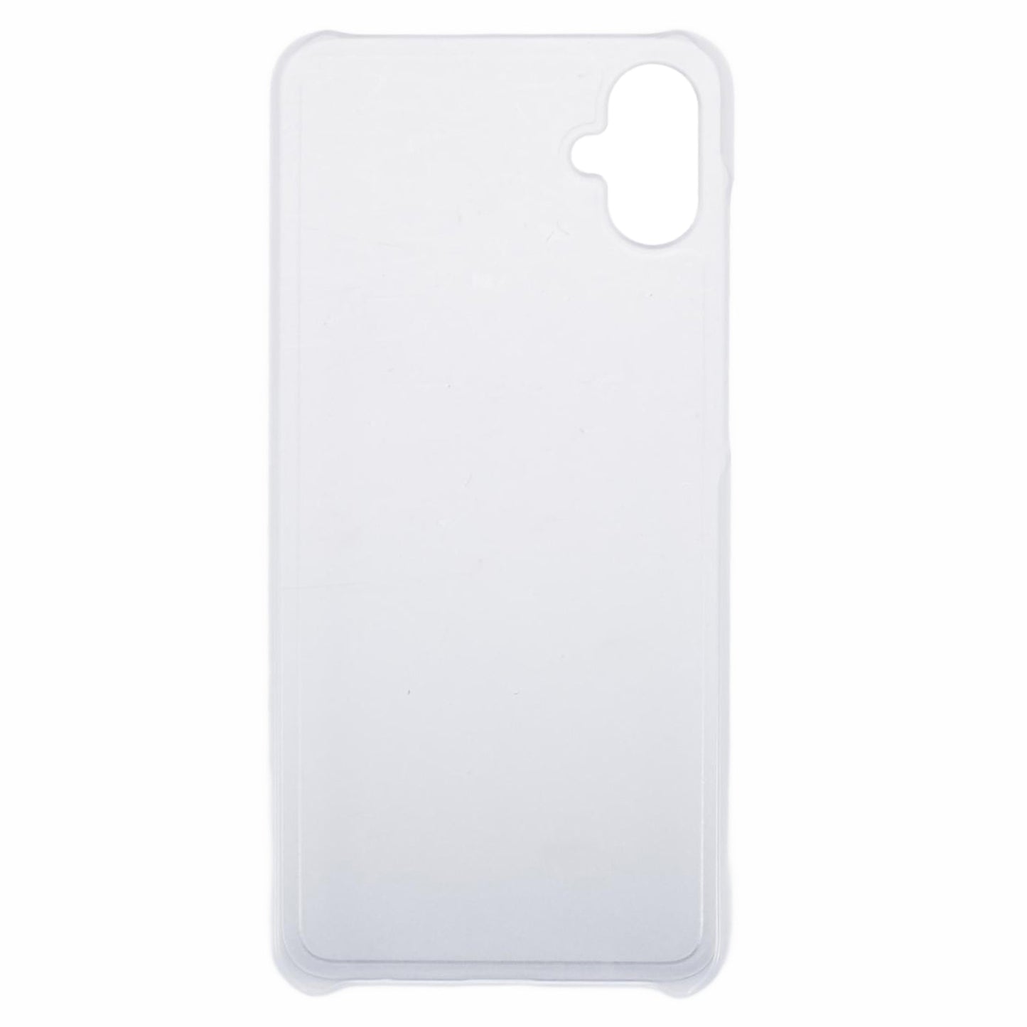 For Samsung Galaxy A06 Case Hard PC Frosted Minimalist Phone Cover - Transparent