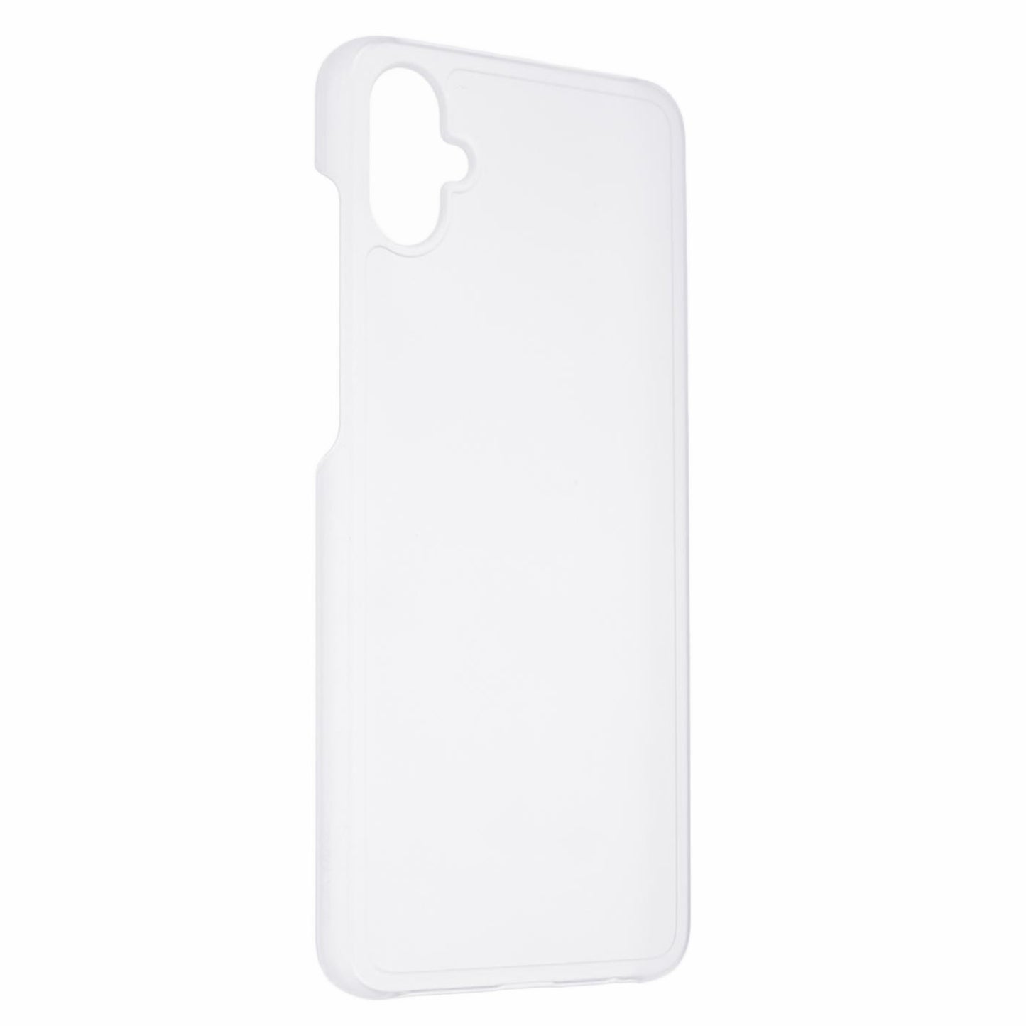 For Samsung Galaxy A06 Case Hard PC Frosted Minimalist Phone Cover - Transparent