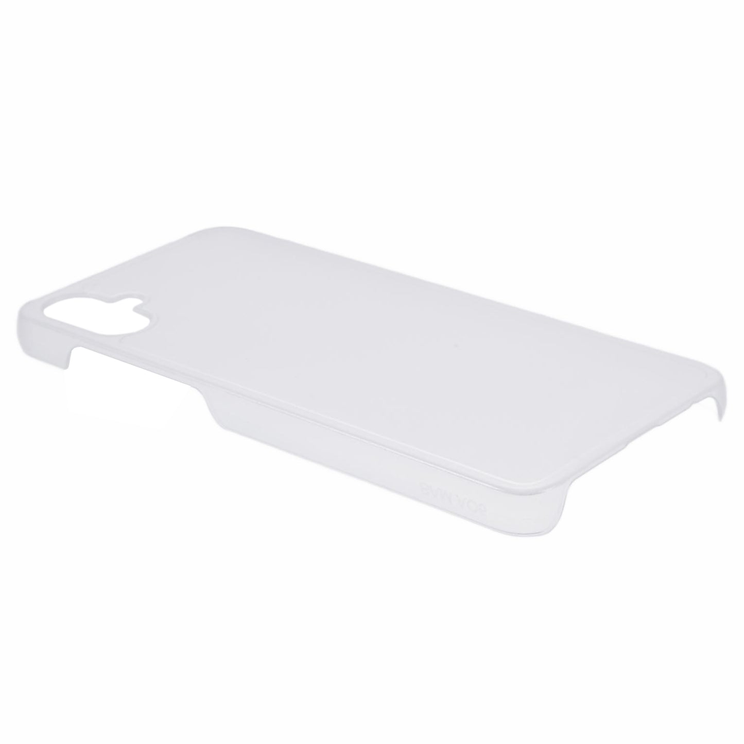 For Samsung Galaxy A06 Case Hard PC Frosted Minimalist Phone Cover - Transparent