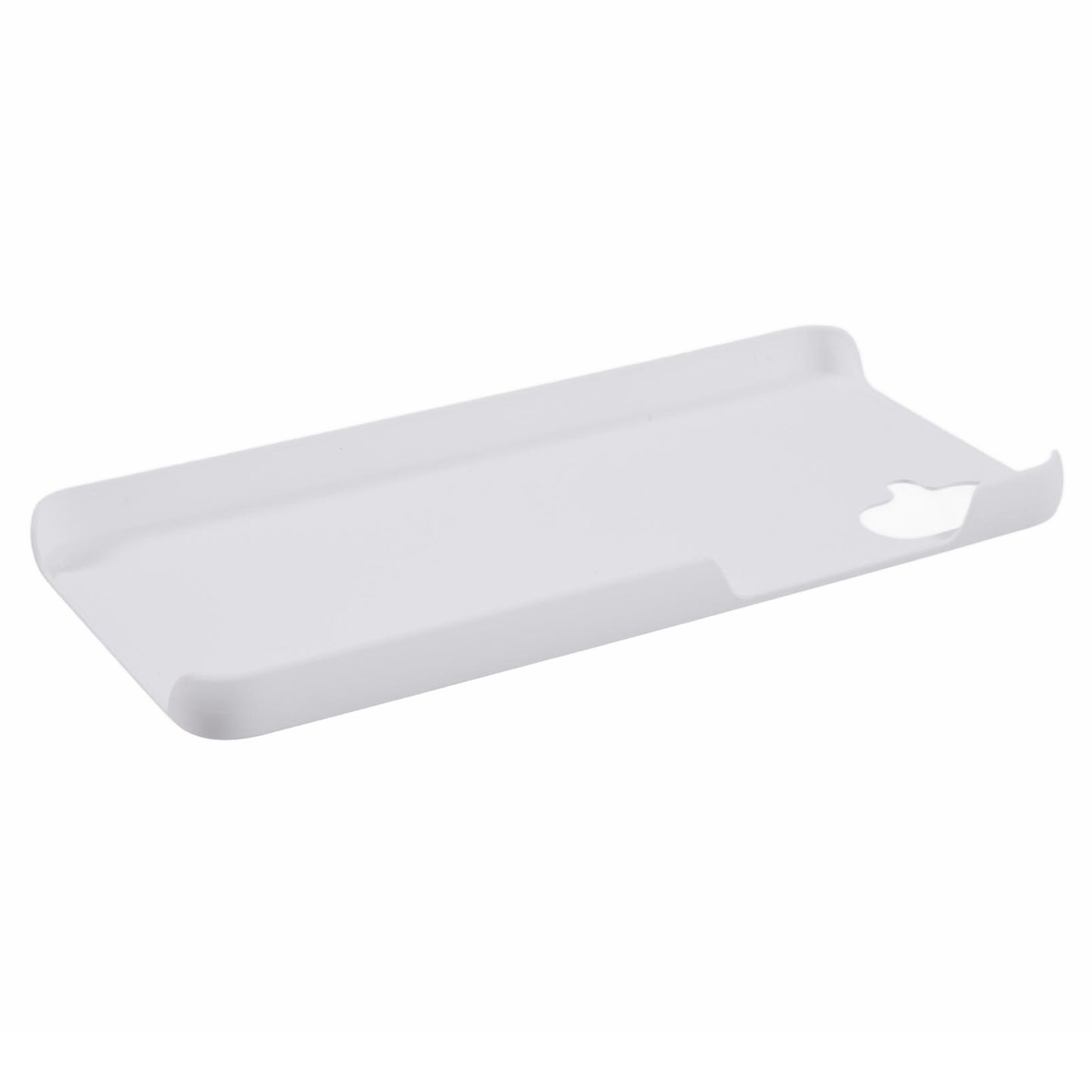 For Samsung Galaxy A06 Case Hard PC Frosted Minimalist Phone Cover - White