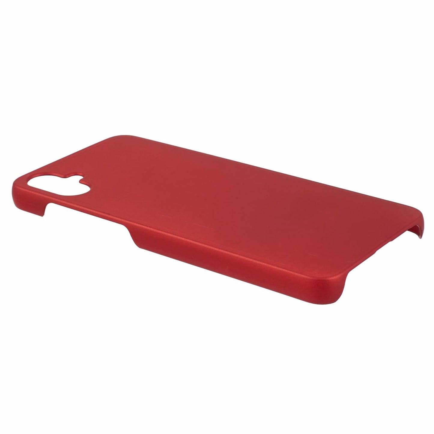 For Samsung Galaxy A06 Case Hard PC Frosted Minimalist Phone Cover - Red