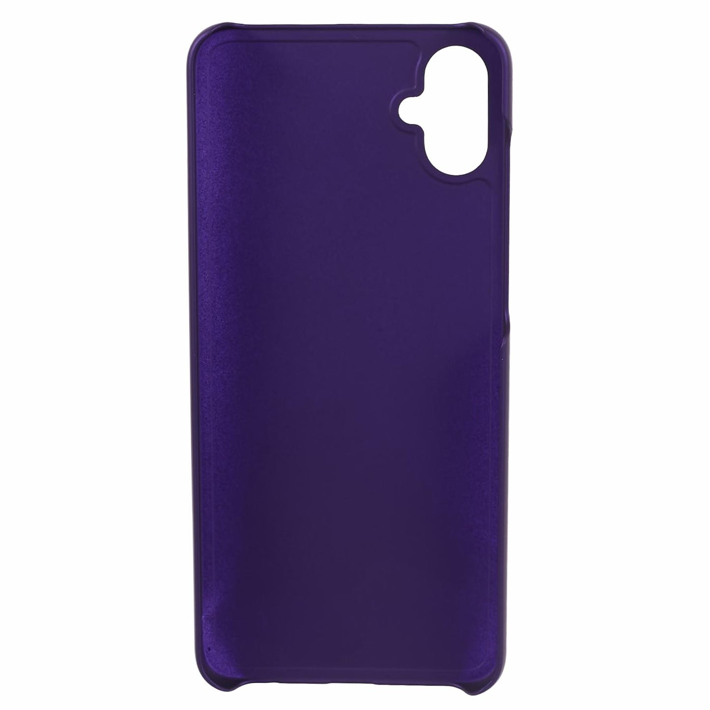 For Samsung Galaxy A06 Case Hard PC Frosted Minimalist Phone Cover - Purple
