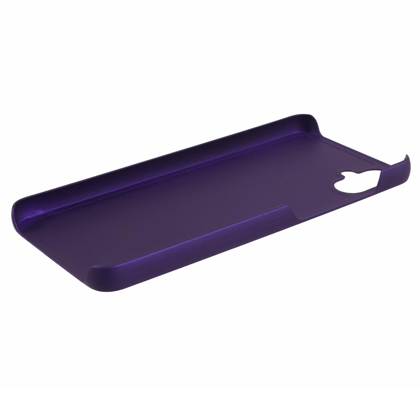 For Samsung Galaxy A06 Case Hard PC Frosted Minimalist Phone Cover - Purple