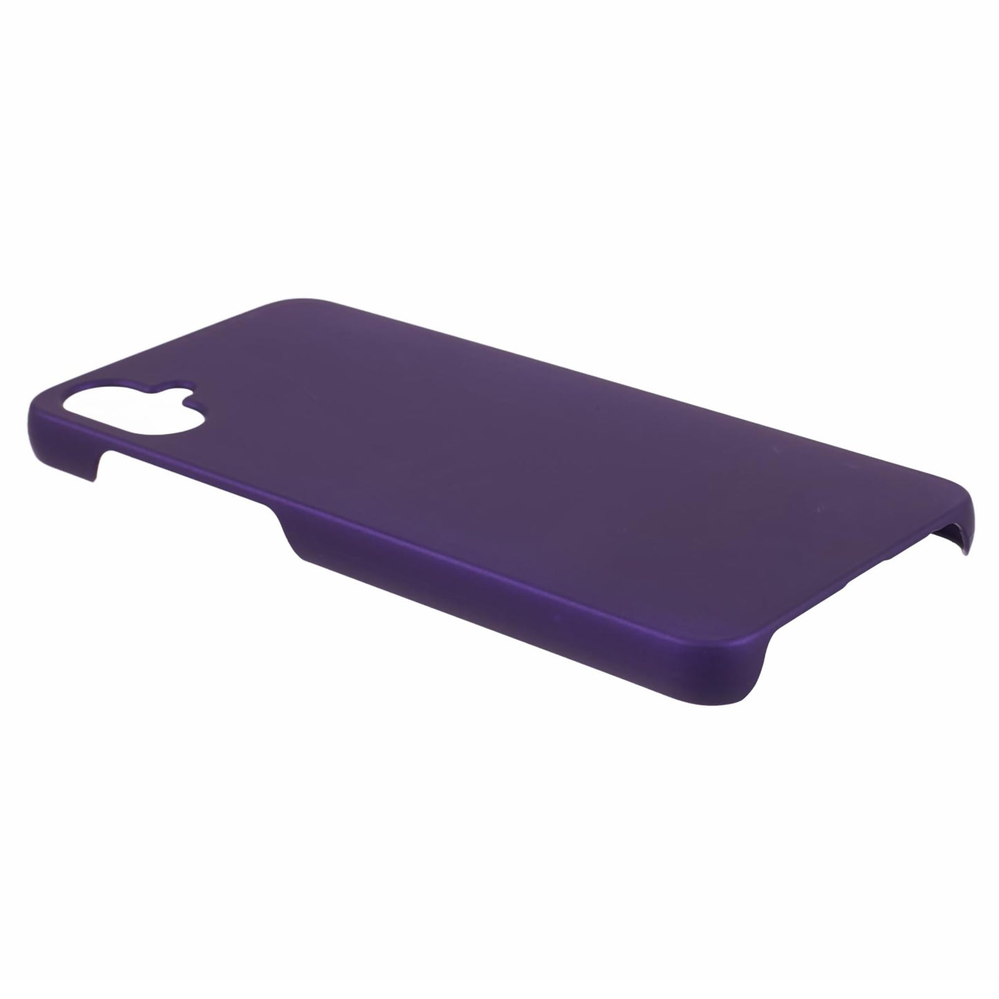 For Samsung Galaxy A06 Case Hard PC Frosted Minimalist Phone Cover - Purple