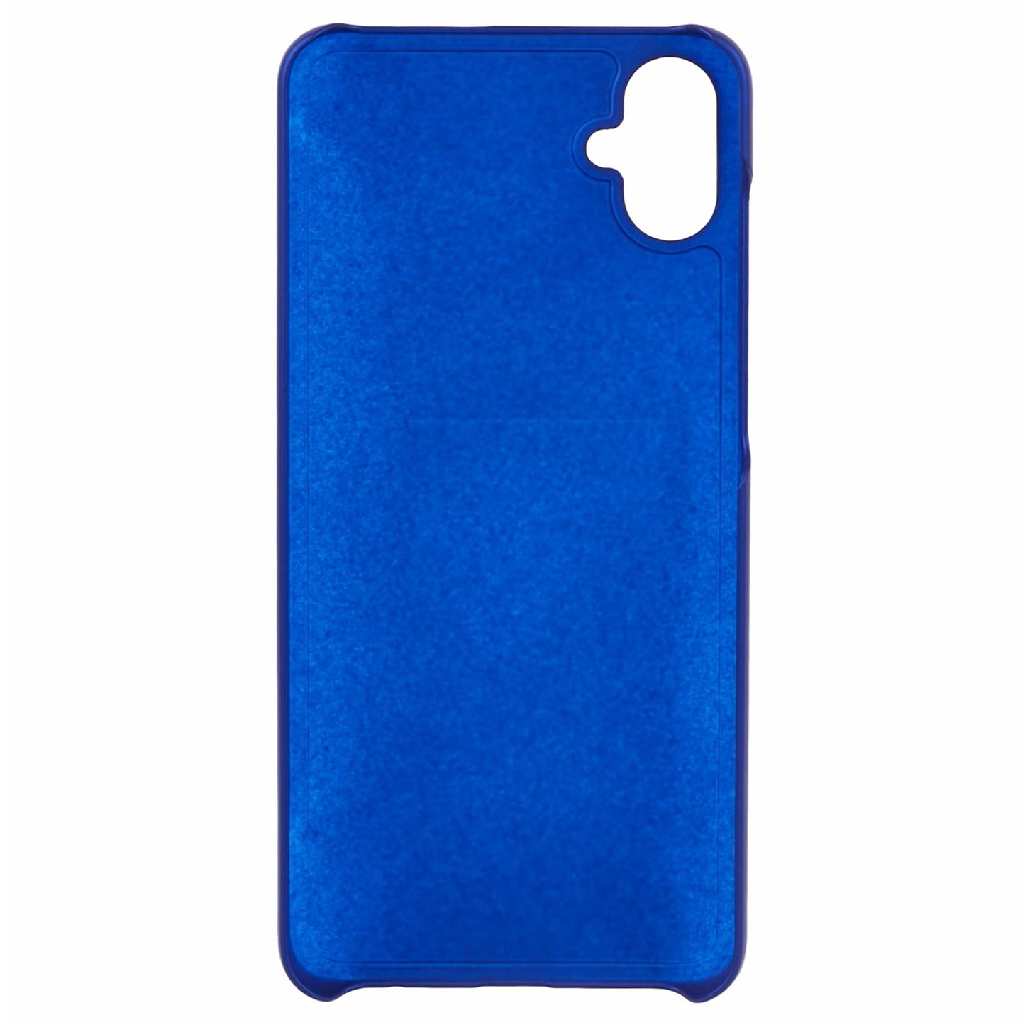For Samsung Galaxy A06 Case Hard PC Frosted Minimalist Phone Cover - Blue