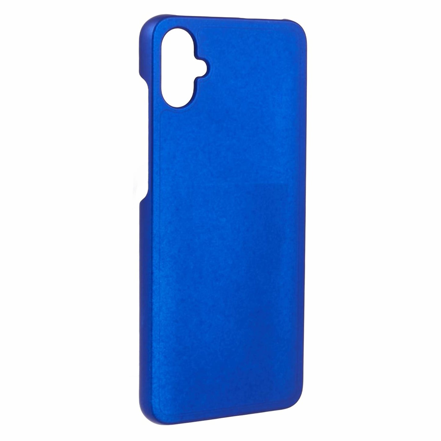 For Samsung Galaxy A06 Case Hard PC Frosted Minimalist Phone Cover - Blue