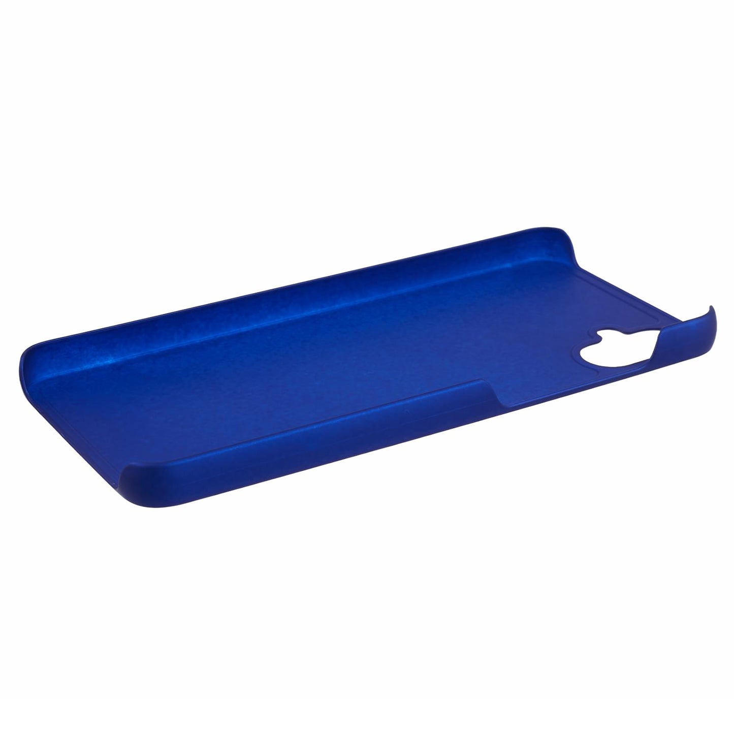 For Samsung Galaxy A06 Case Hard PC Frosted Minimalist Phone Cover - Blue