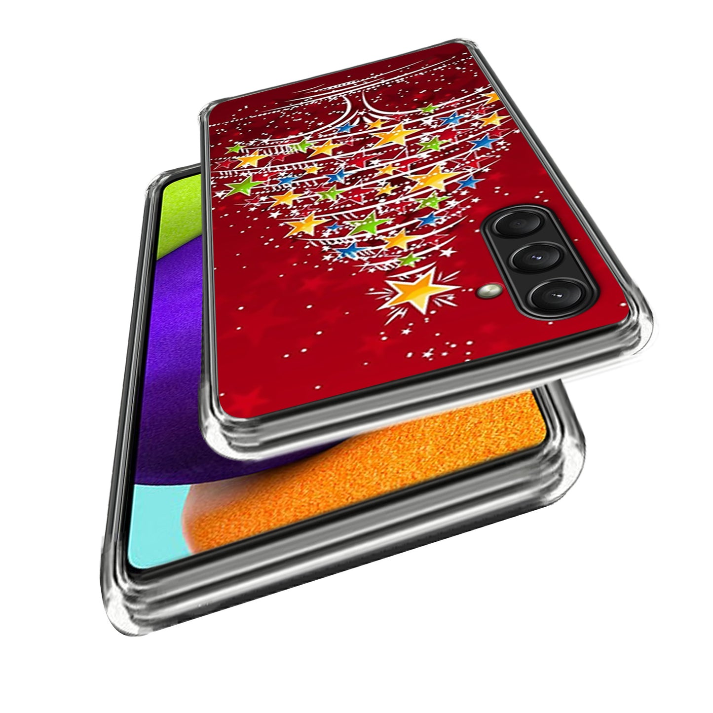 For Samsung Galaxy A16 5G / A16 4G Case Christmas Pattern Printing Soft TPU Phone Cover - Style F